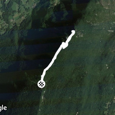 Sentier du Molard Noir. La dent du chat