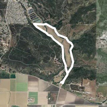 The purest walking route map in Lompoc