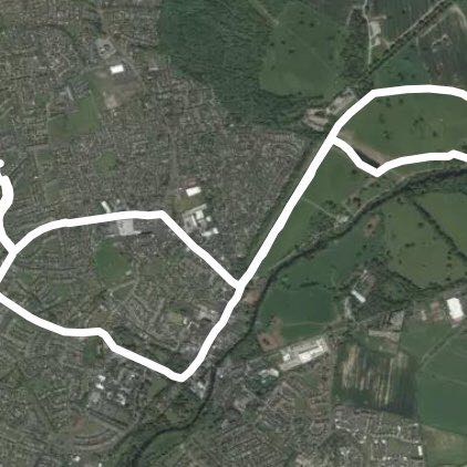 Castletown walking route map in Celbridge