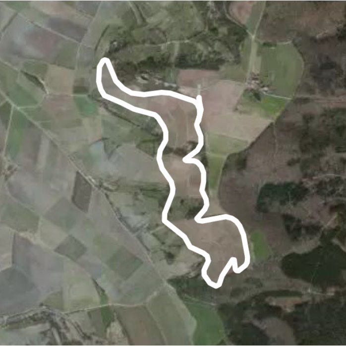 Circular trail Burg Hoheneck vineyards Ipsheim walking route map in Ipsheim