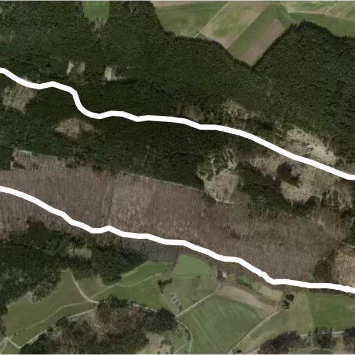 Jobstgreuth 31.12.2019 walking route map in Markt Erlbach