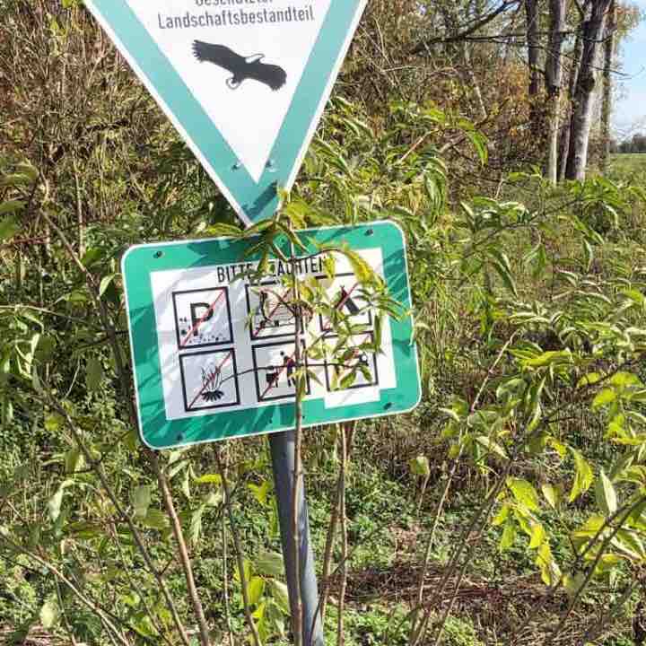 Around Angelberg walking route map in Tussenhausen