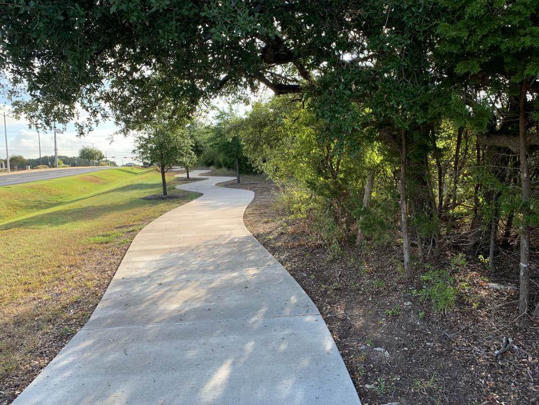 walking near me on Sun City Blvd to the new Retreat walking route