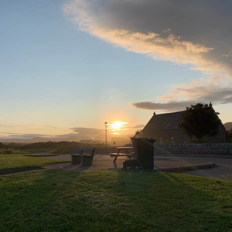 Golspie Village and Beach