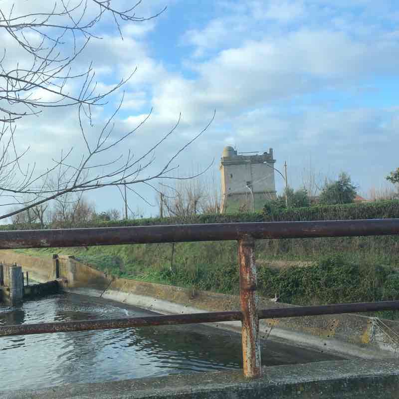 The Greeks also landed here walking route map in Lido di Latina