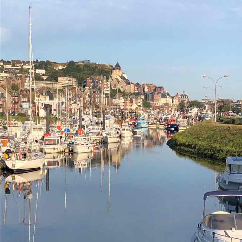 The Treport_2 walking route map in Eu