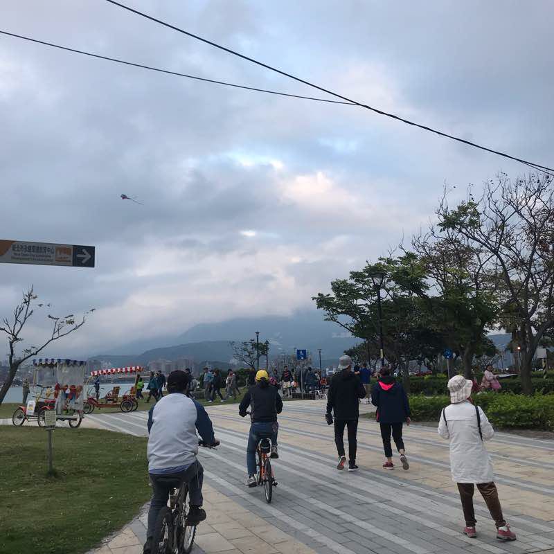 十三行博物館到八里渡船頭