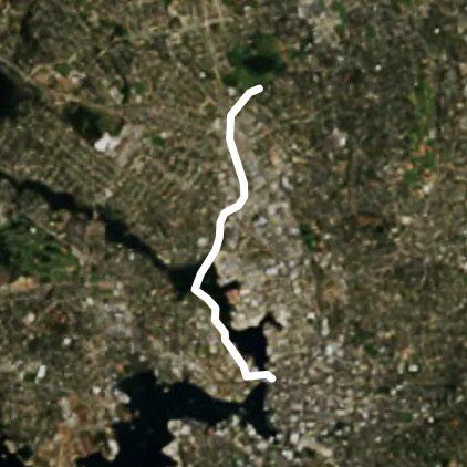 Lochside Trail Swan Street to Johnson St Bridge 