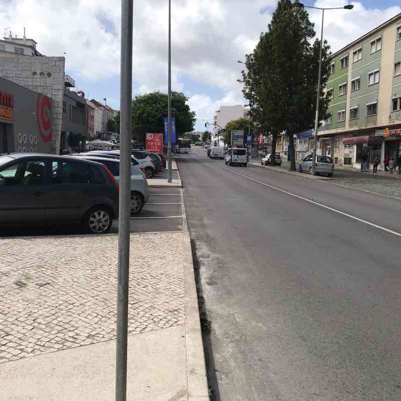 Qta Brasileiro - Pit of Mercy - Corroios-Qta Br walking route map in Amora