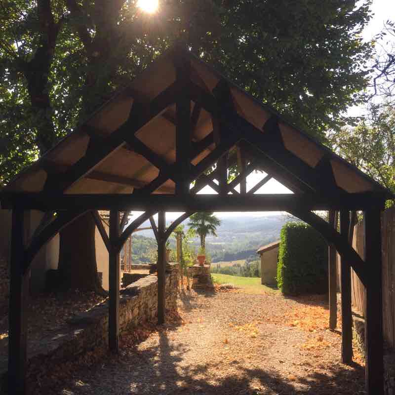 St Avit Vialard-Maine walking route map in Journiac