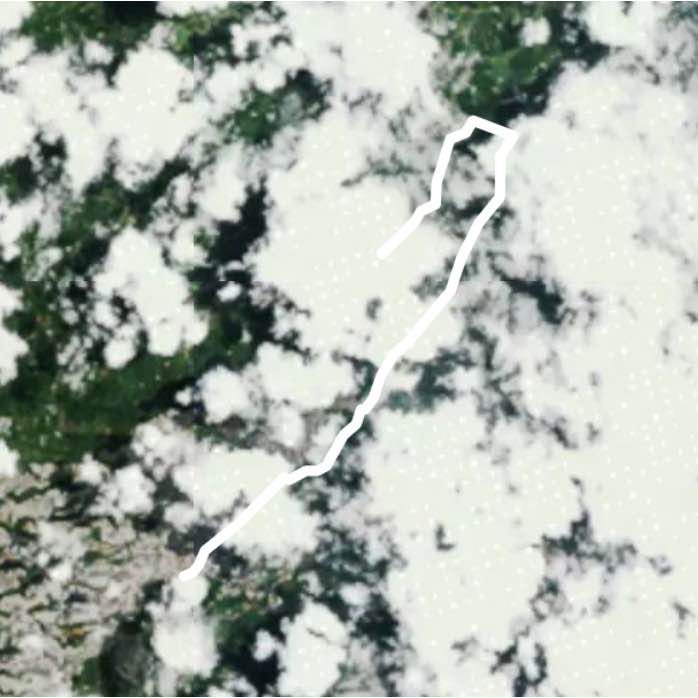 Centennial Avenue Armenia, Quindio walking route map in Calarcá