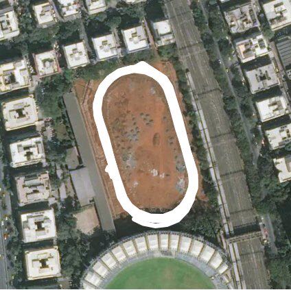 Mumbai University Stadium Run Trail - Churchgate, India | Pacer