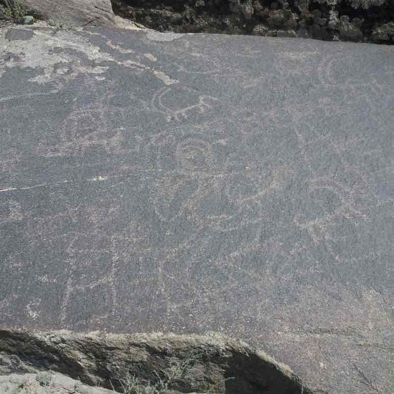 Gilgit city walking route map in Gilgit