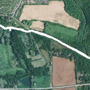 Mertensia park trail walking route map in Farmington