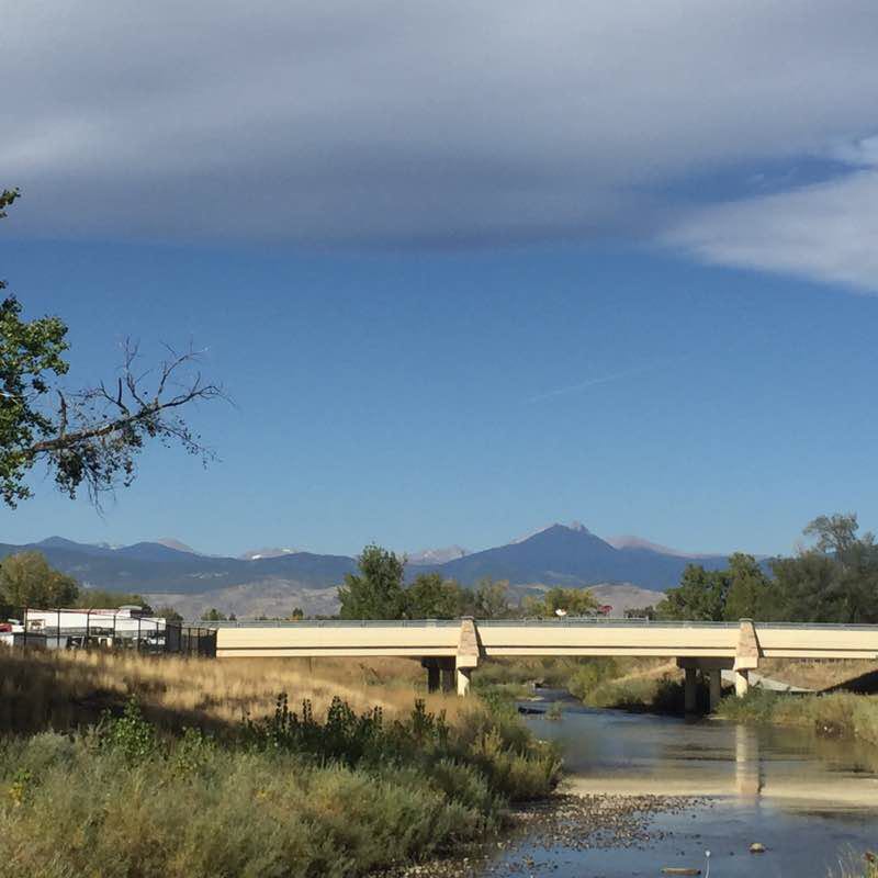 Longmont Saint Vrain Greenway/Lykins Gulch trail