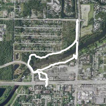 Limestone Creek trail area