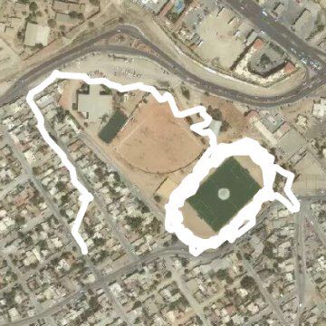 Leonardo Gastelum sports unit walking route map in Cabo San Lucas