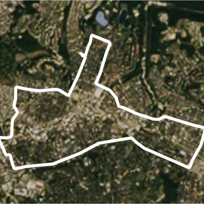 Highland Park-Shadyside 10-mile walking route map in Penn Hills