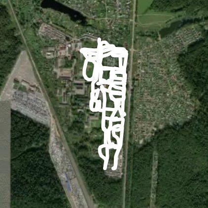 Military Camp Cuba-10 walking route map in Ручеек Снт (акулово)