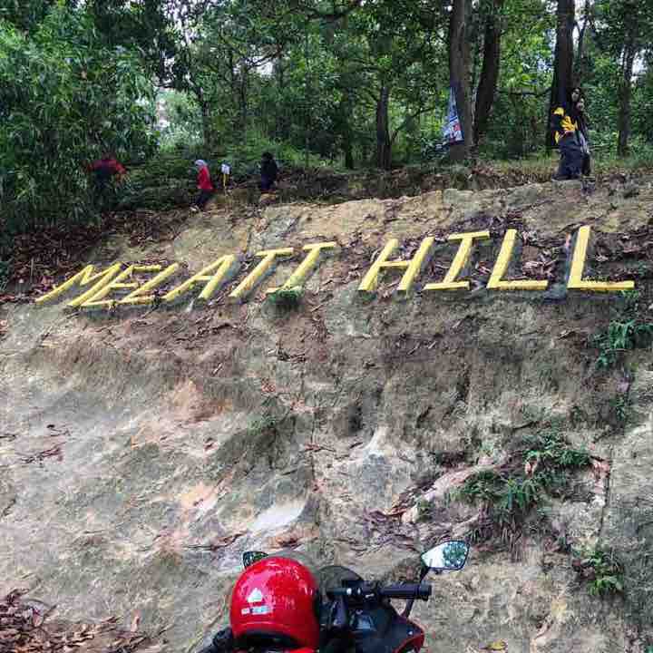 Jasmine Hills walking route map in Nilai