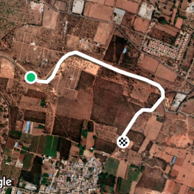 Route near Central Telecom Society