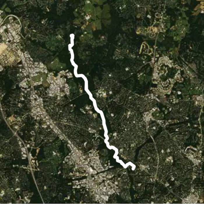 clearfield to lake needwood 