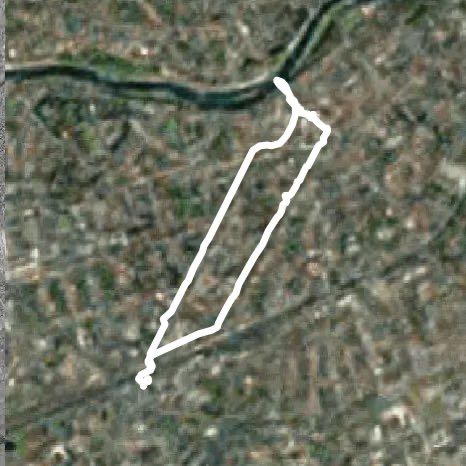 До моста и обратно через центр