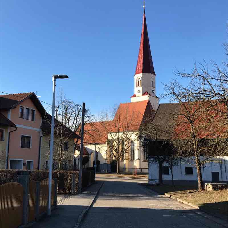 Inn promenade at Schärding walking route map in Schärding Vorstadt