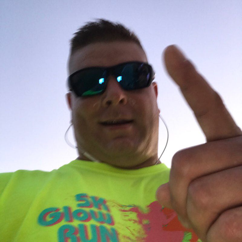 5k glow run