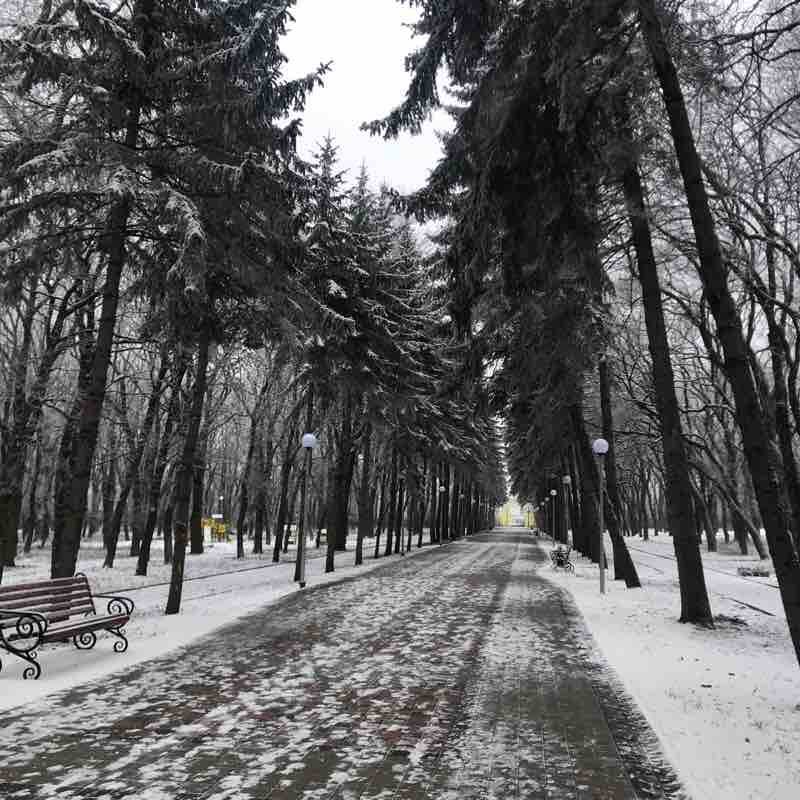 Essentuki Victory Park walking route map in Essentuki