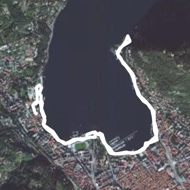 Giro primo bacino Lago di Como