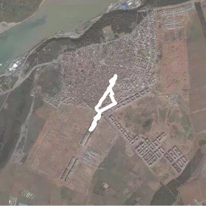 Alliance walk walking route map in Kénitra