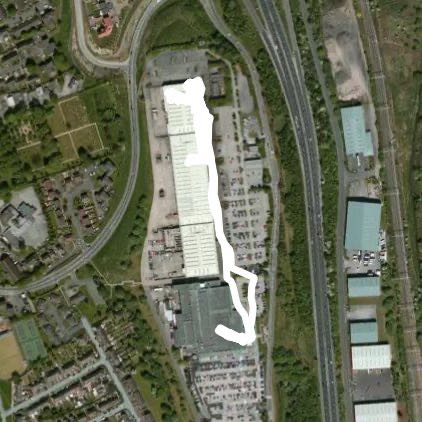 Shopping for food at the Wolstanton Retail Park