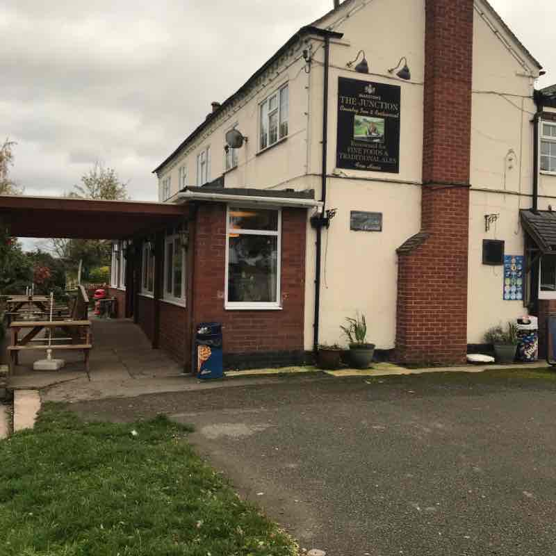 Shropshire Union Canal walking route map in Norbury