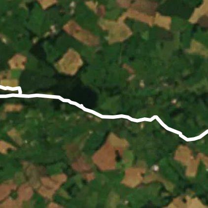 Walkmill, Offley Mill and Copmere Lake walking route map in Copmere End