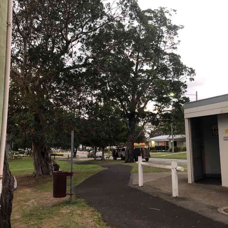 Work walking route map in Bongaree