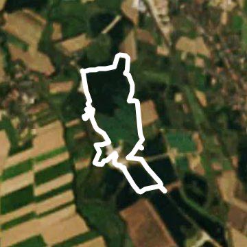 Cold None walking route map in Laatzen