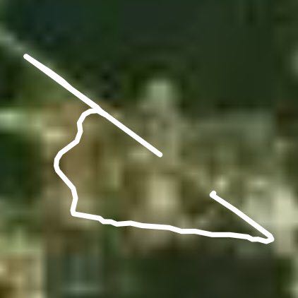 Lost trail park loop walking route map in Rochester