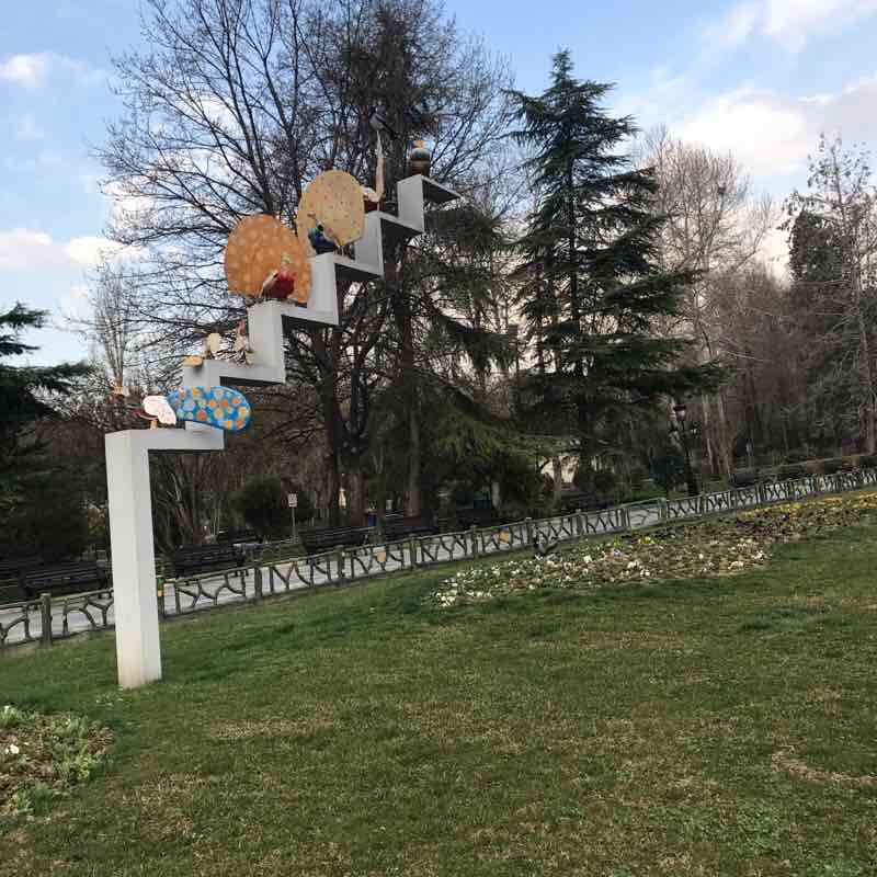 Mellat Park Running route 