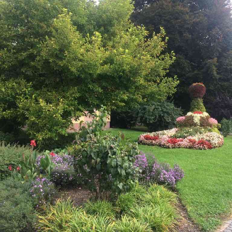 Varaždin, Croatia walking route map in Varaždin