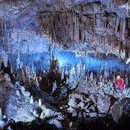 Postojna Cave walking route map in Postojna