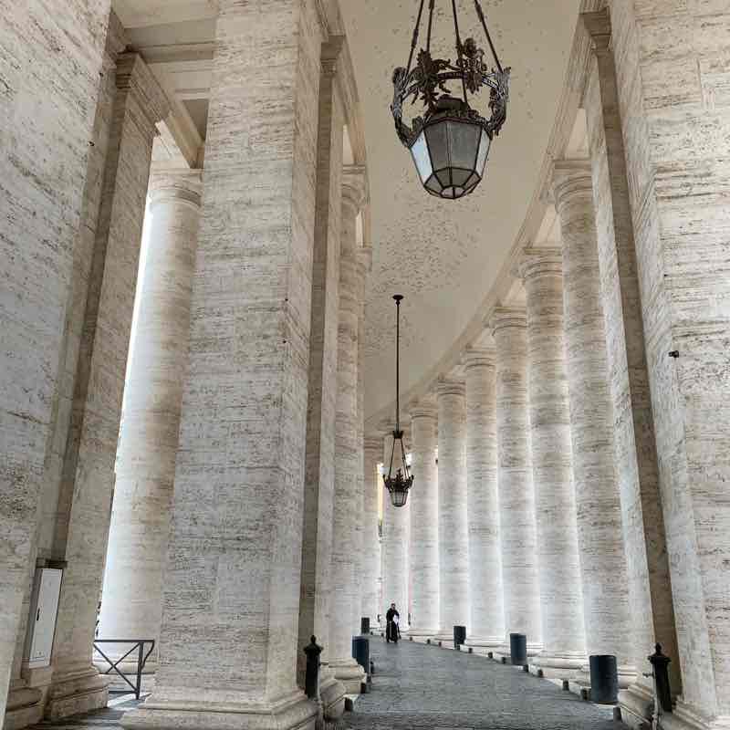 Circumnavigating Vatican City