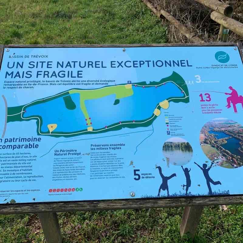 Promenade au bassin de Trévoix