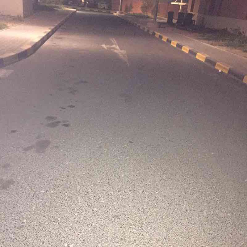 Sea side walking route map in Al Funaytis