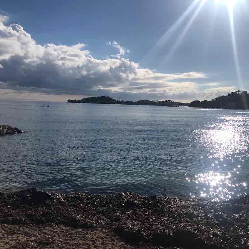 Beaulieu walking route map in Saint-Jean-Cap-Ferrat