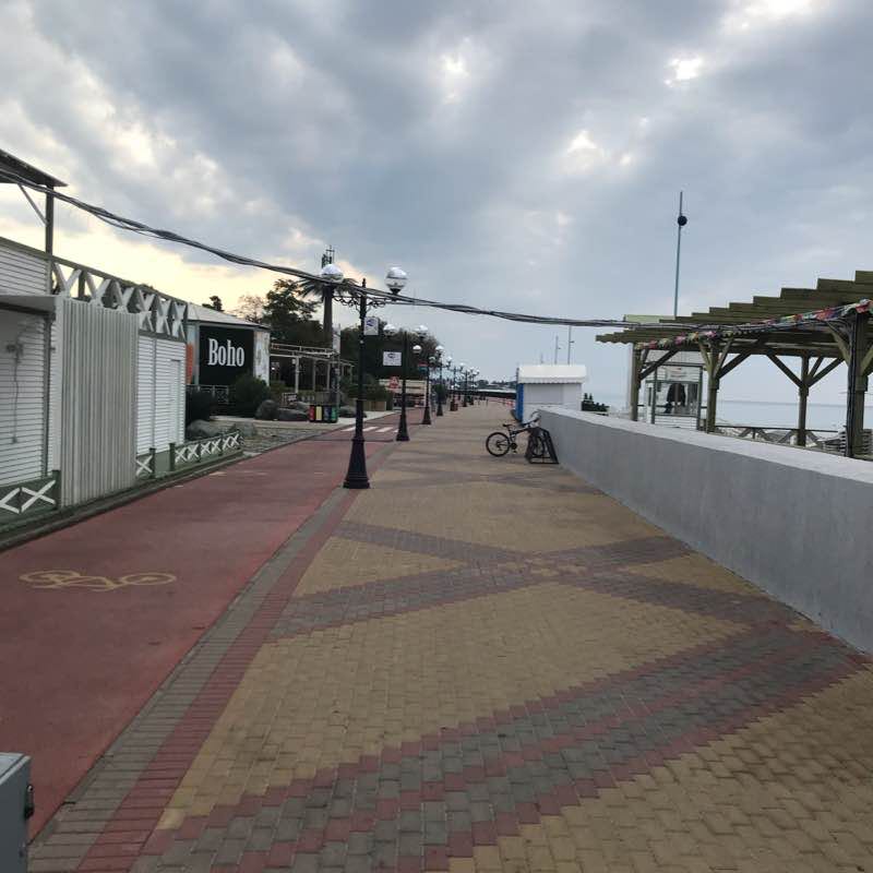 Сочи парк Отель. Набережная.