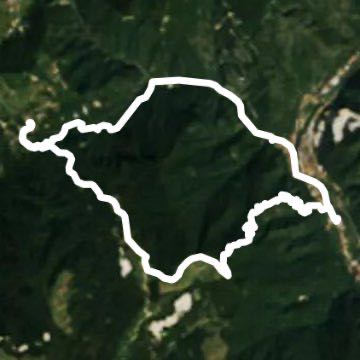 Path of the VU walking route map in Merlo