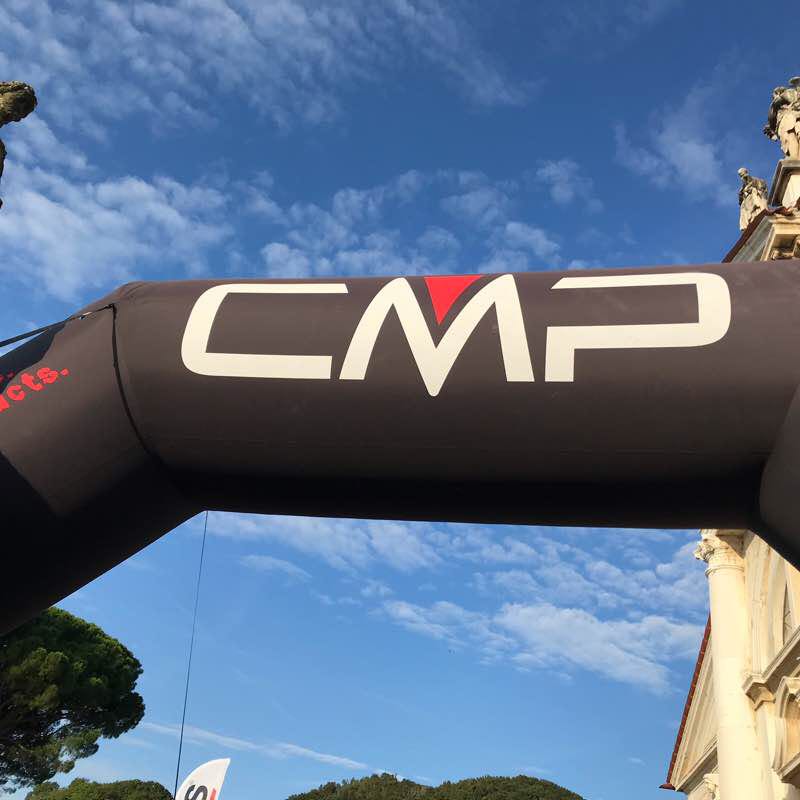 CMP route walking route map in Bassano del Grappa