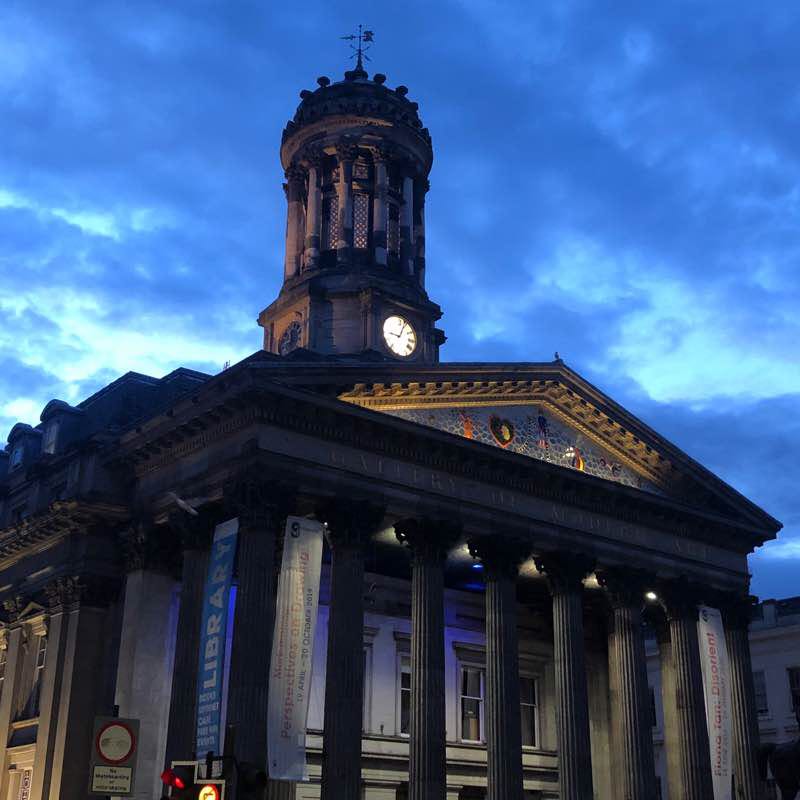 City crossing, Glasgow, Scotland