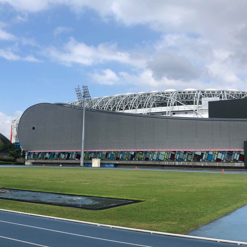 Taipei City Sports Park, Taipei Walk Songshan District, Taiwan, China